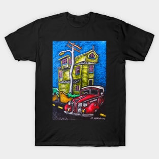 Wonky Wellington House - New Zealand T-Shirt